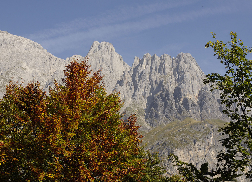 Die ersten anzeichen des Herbstes - Höhenweg Hochkönig