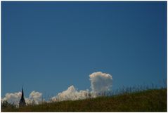 ...die ersten Gewitterwolken