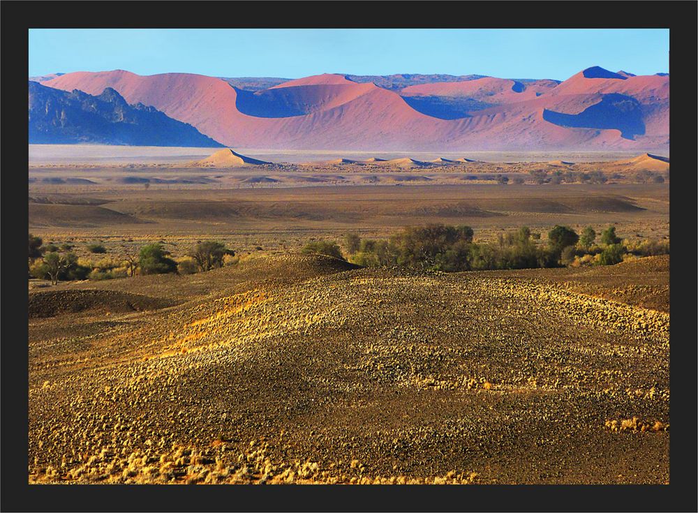 Die ersten grossen Dünen