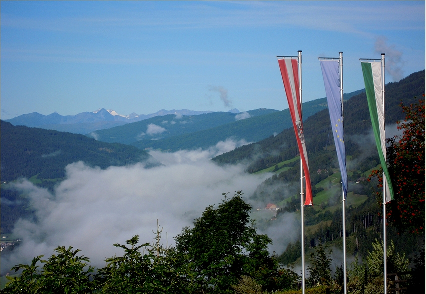 Die ersten Herbstnebel ...