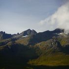 Die ersten Schneeflocken in Norwegen