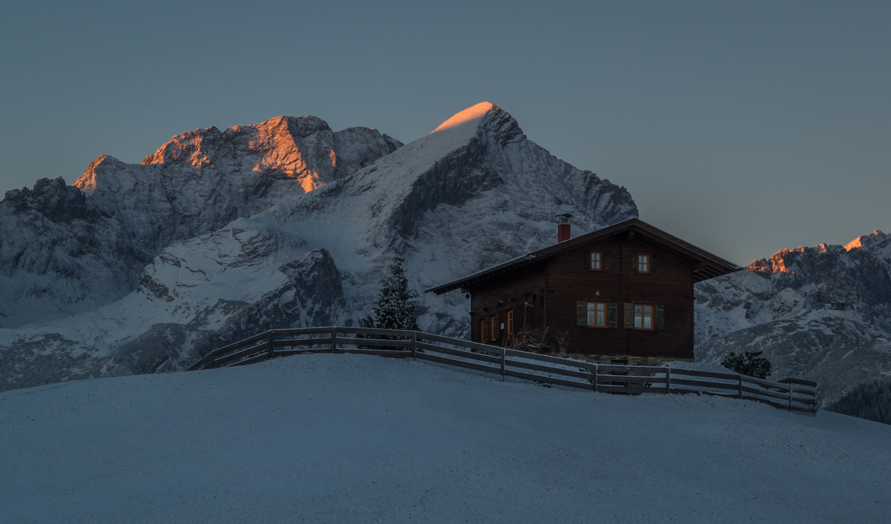 Die ersten Sonnenstrahlen