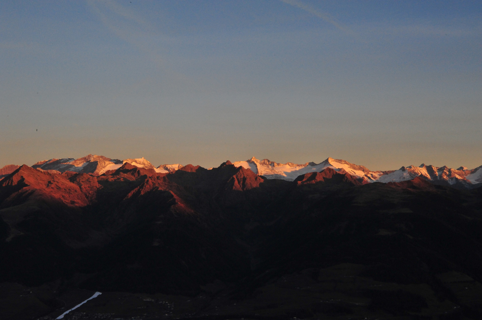 Die ersten Sonnenstrahlen