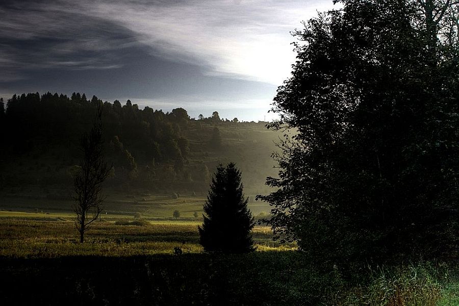 Die ersten Sonnenstrahlen