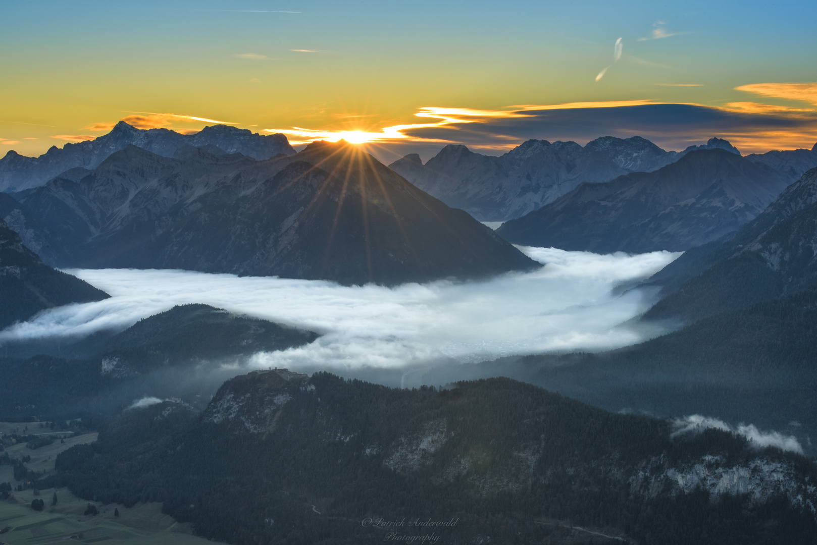 Die ersten Sonnenstrahlen