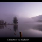 Die ersten Sonnenstrahlen am Schwarzsee