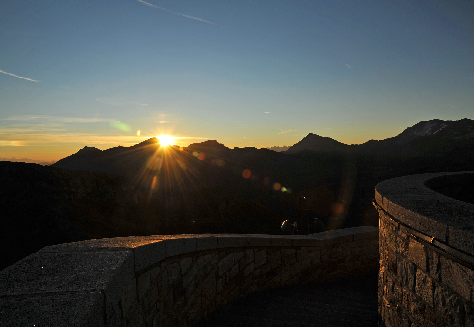 Die ersten Sonnenstrahlen