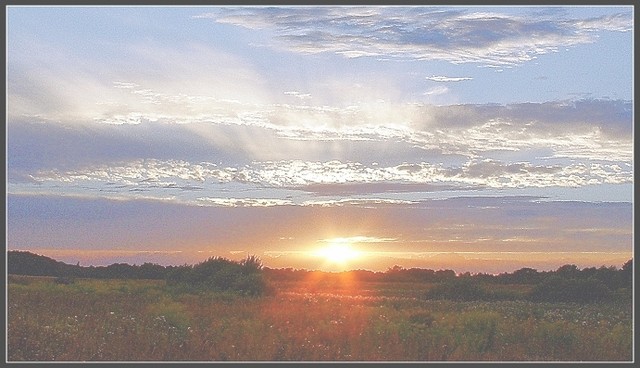 Die ersten Sonnenstrahlen