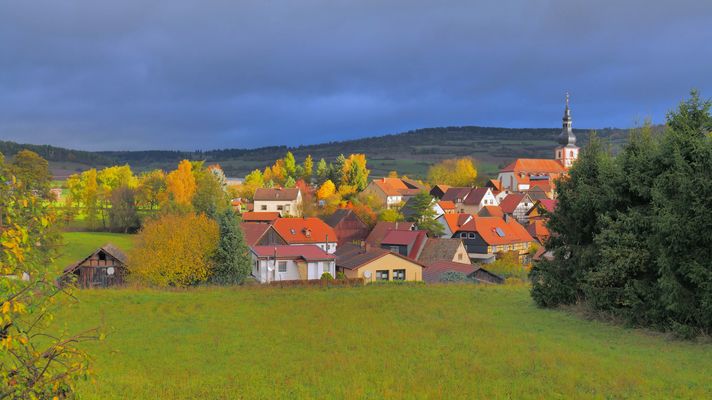 die ersten Sonnenstrahlen heute 