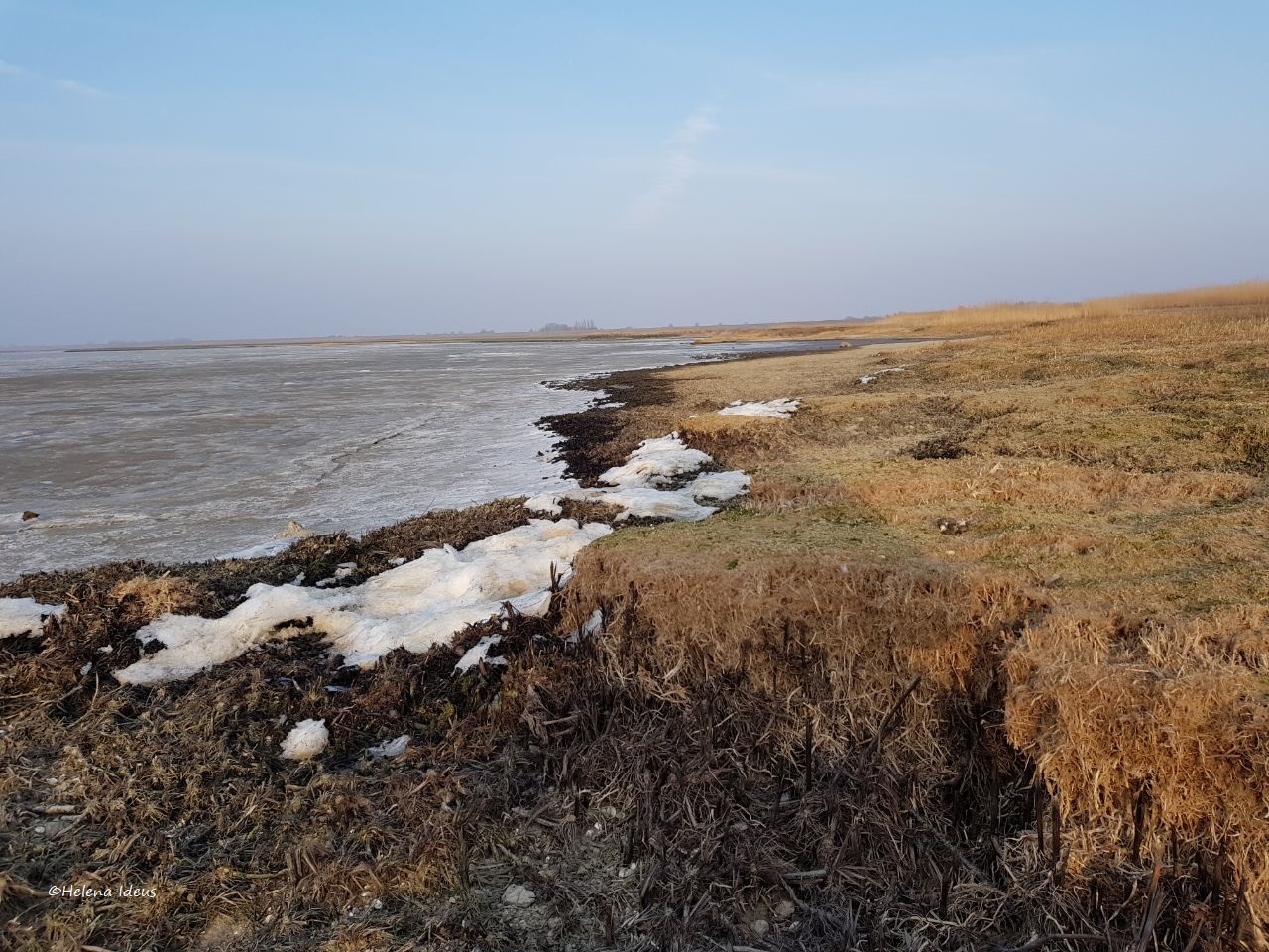 Die ersten Sonnenstrahlen über Ostfriesland 