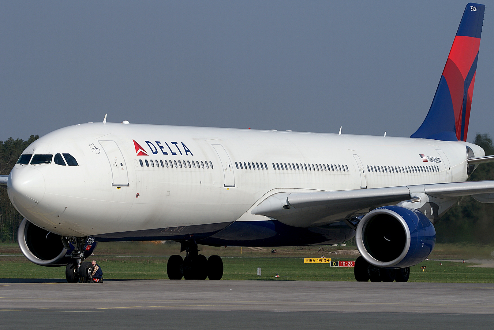 Die Erstlandung einer DELTA Airlines A330-300 in NUE