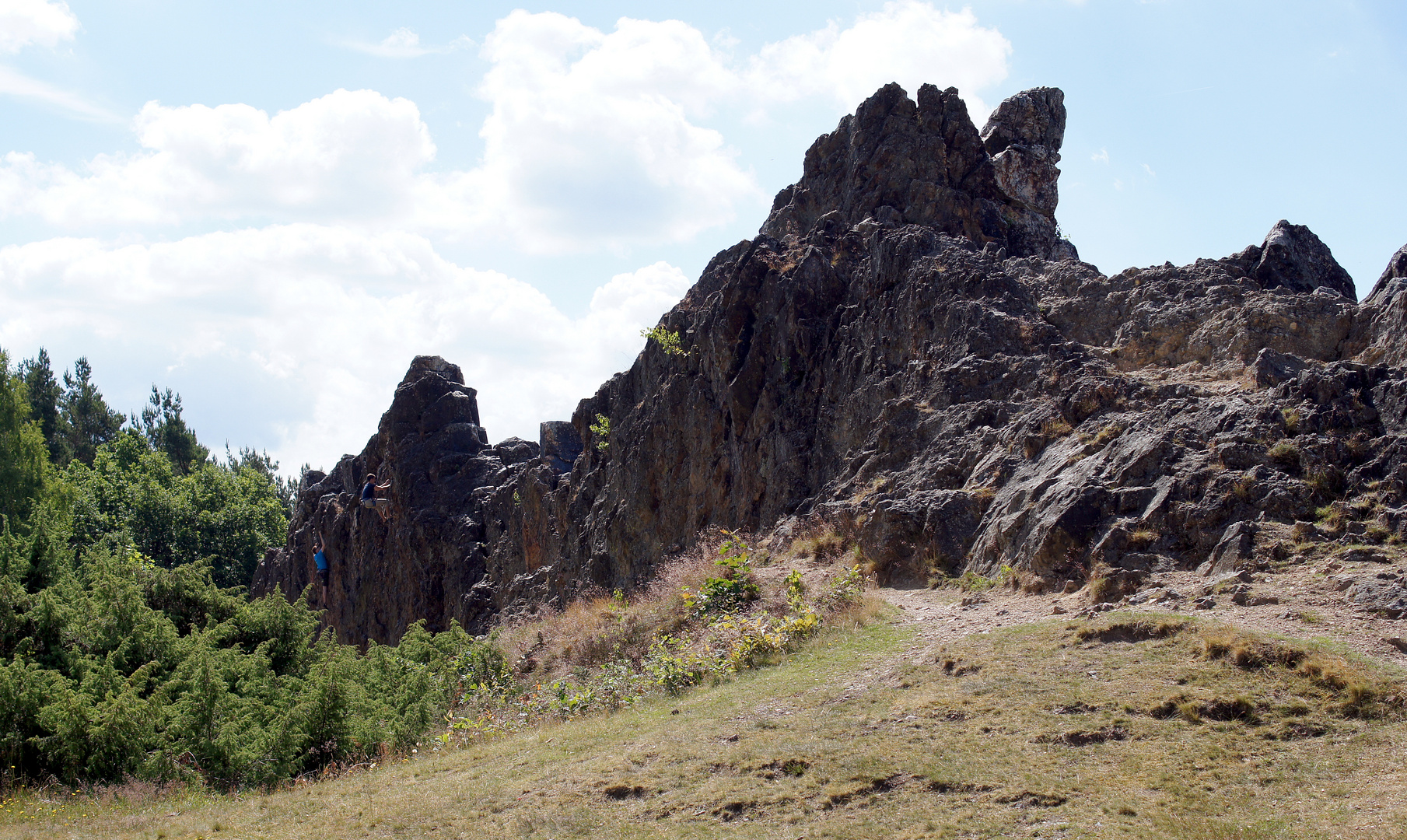 Die Eschbacher Klippen ...