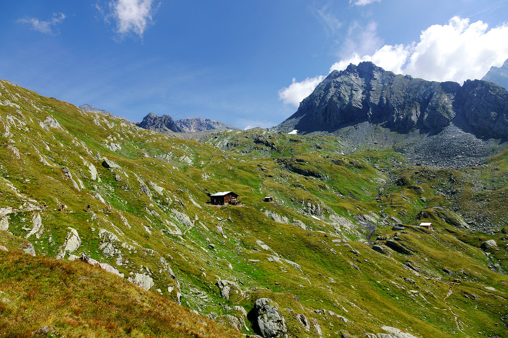 die Esseehütte am Venediger Höhenweg