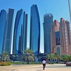 Die Etihad Towers in Abu Dhabi