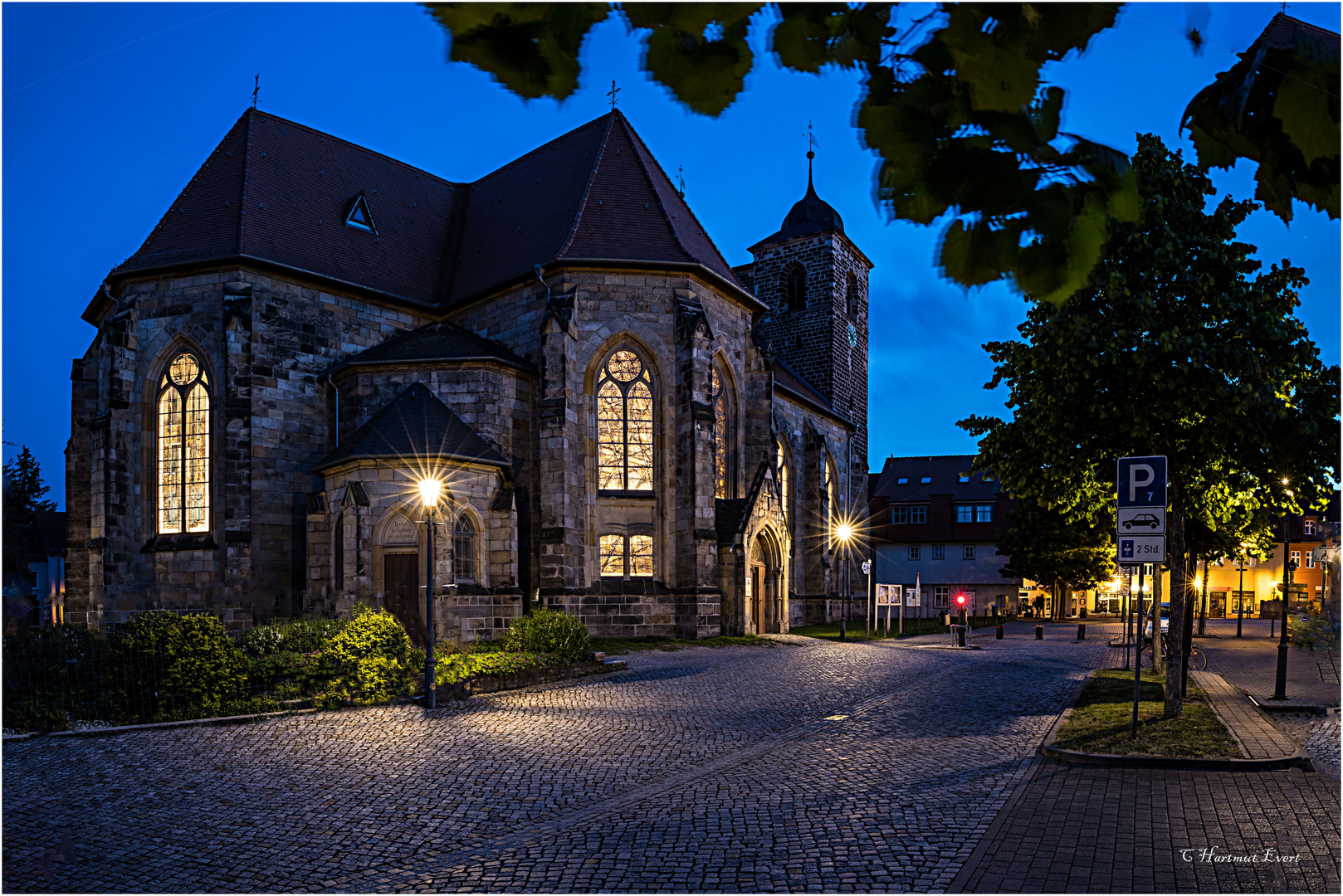 Die Evangelische Kirche  Oschersleben......