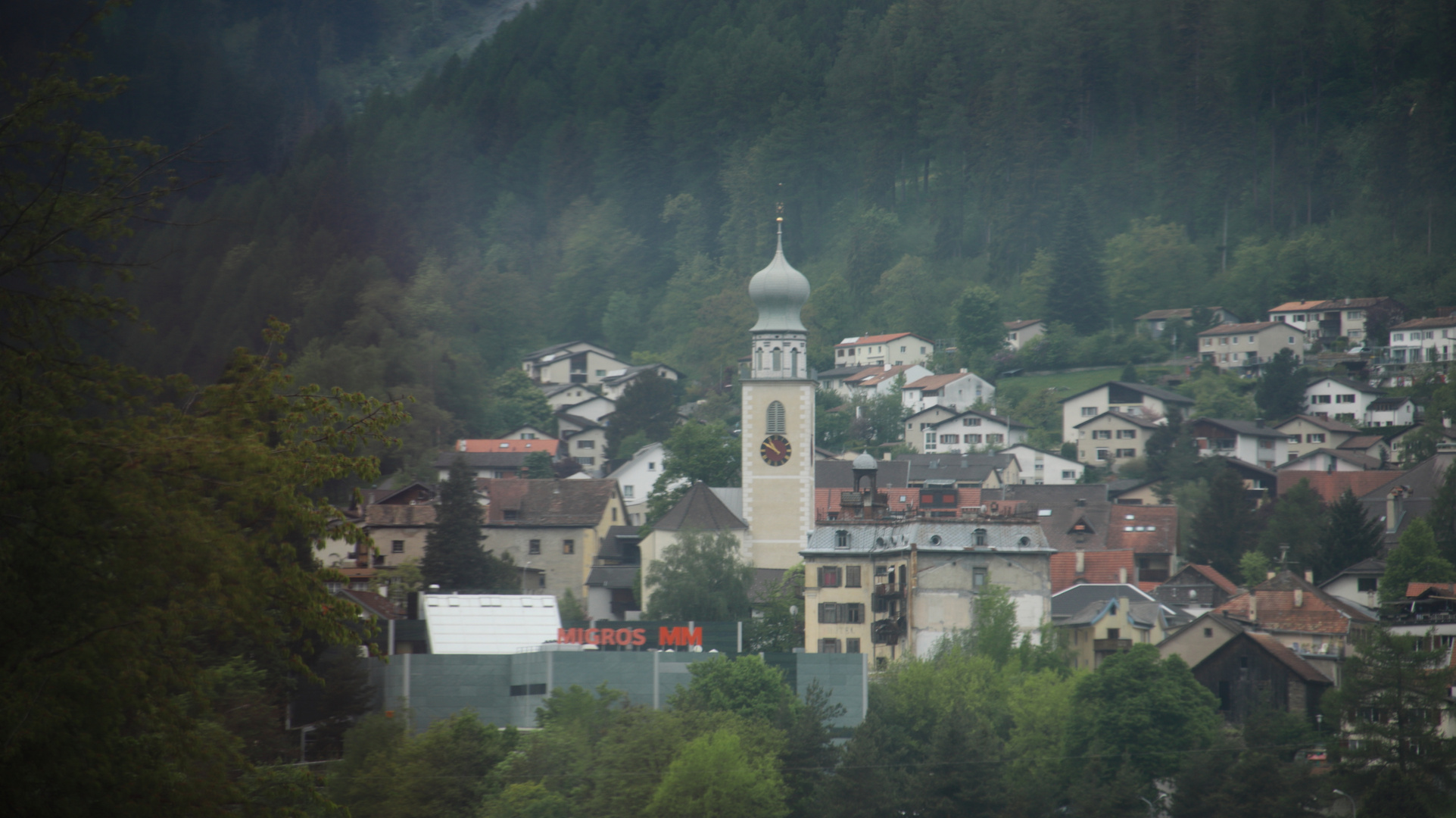 Die evangelische Kirche von Thusis