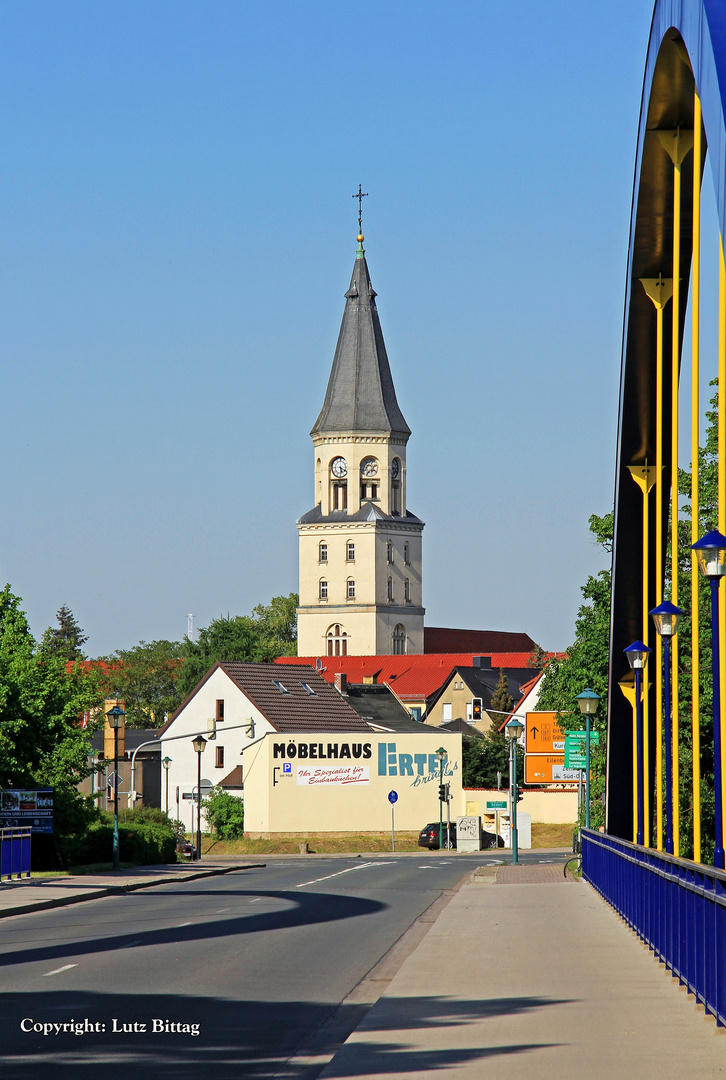 Die evangelische Stadtkirche von Bad Düben