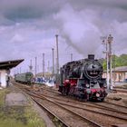 Die ex badische G 12 im Bahnhof von Triptis 