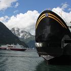 Die Fähre vom Geirangerfjord