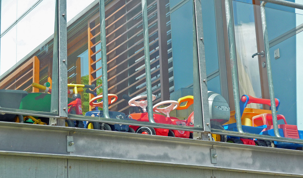 Die Fahrbereitschaft für die Kleinen der Großen