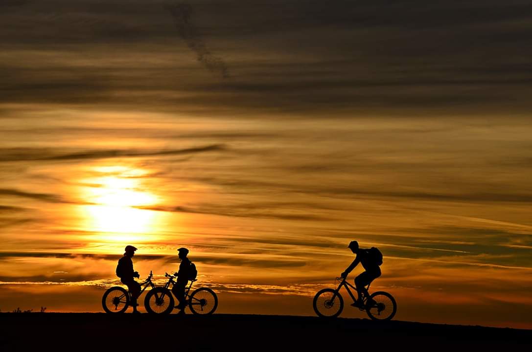 Die Fahrrad Saison wird eröffnet. 