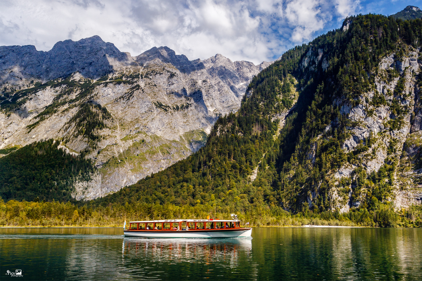 Die Fahrt auf dem Königssee - Bayern557