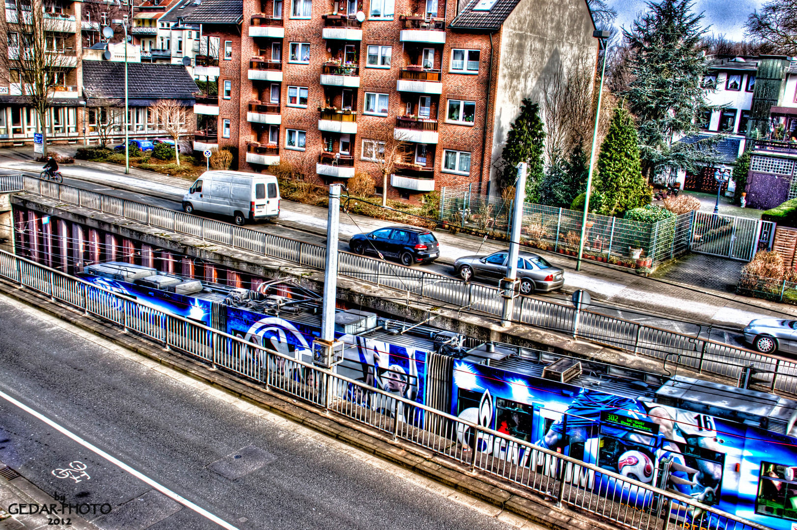 Die Fahrt in den Tunel