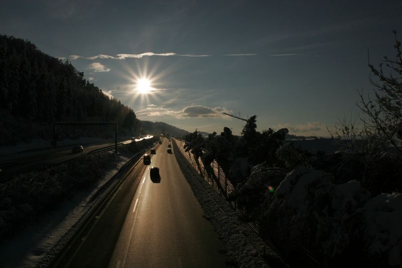 Die fahrt zur Sonne