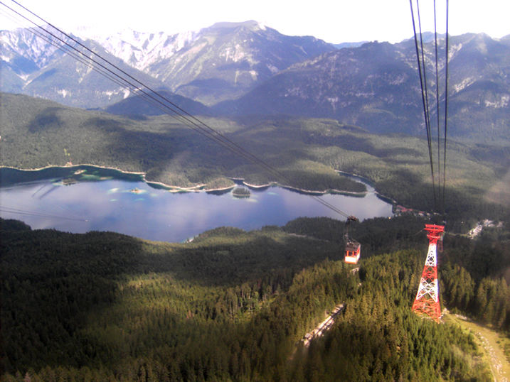 Die Fahrt zur Zugspitze