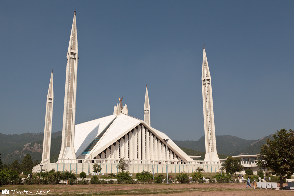 Die Faisal-Moschee in Islamabad