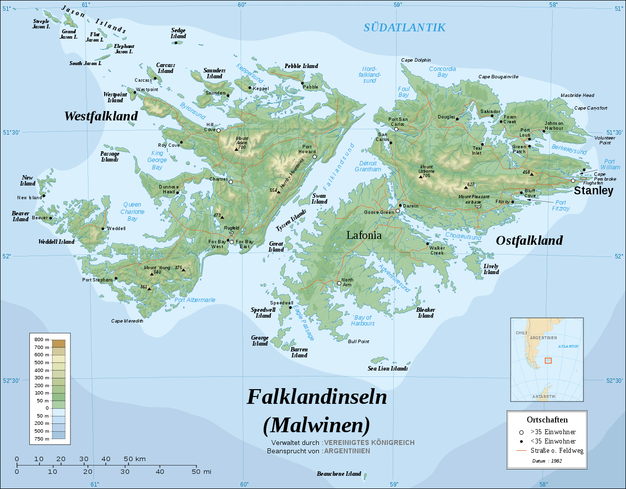 die Falklandinseln