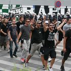 die "Fans von PAOK kommen