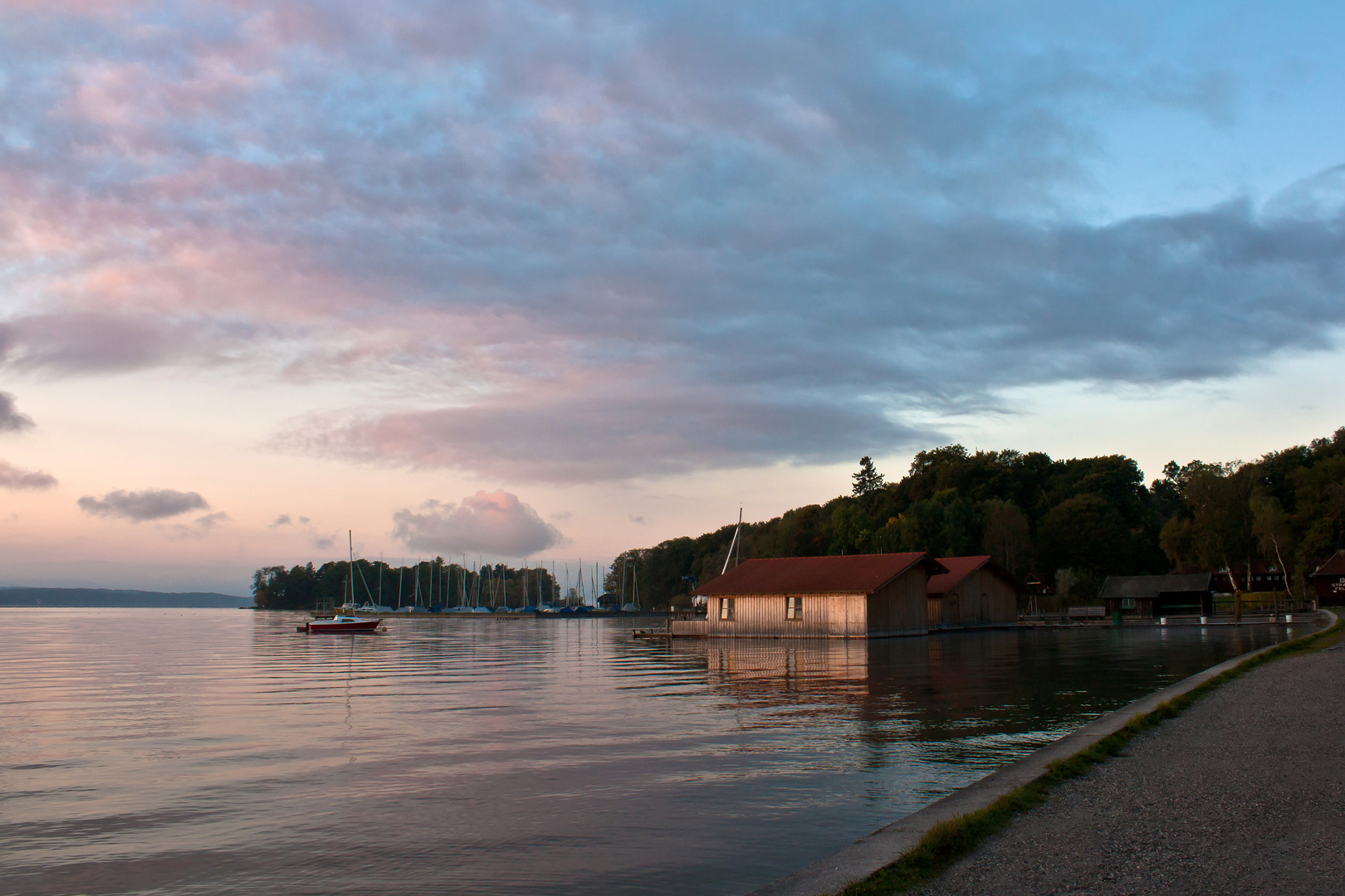 Die Farbe des Sonnenaufgang