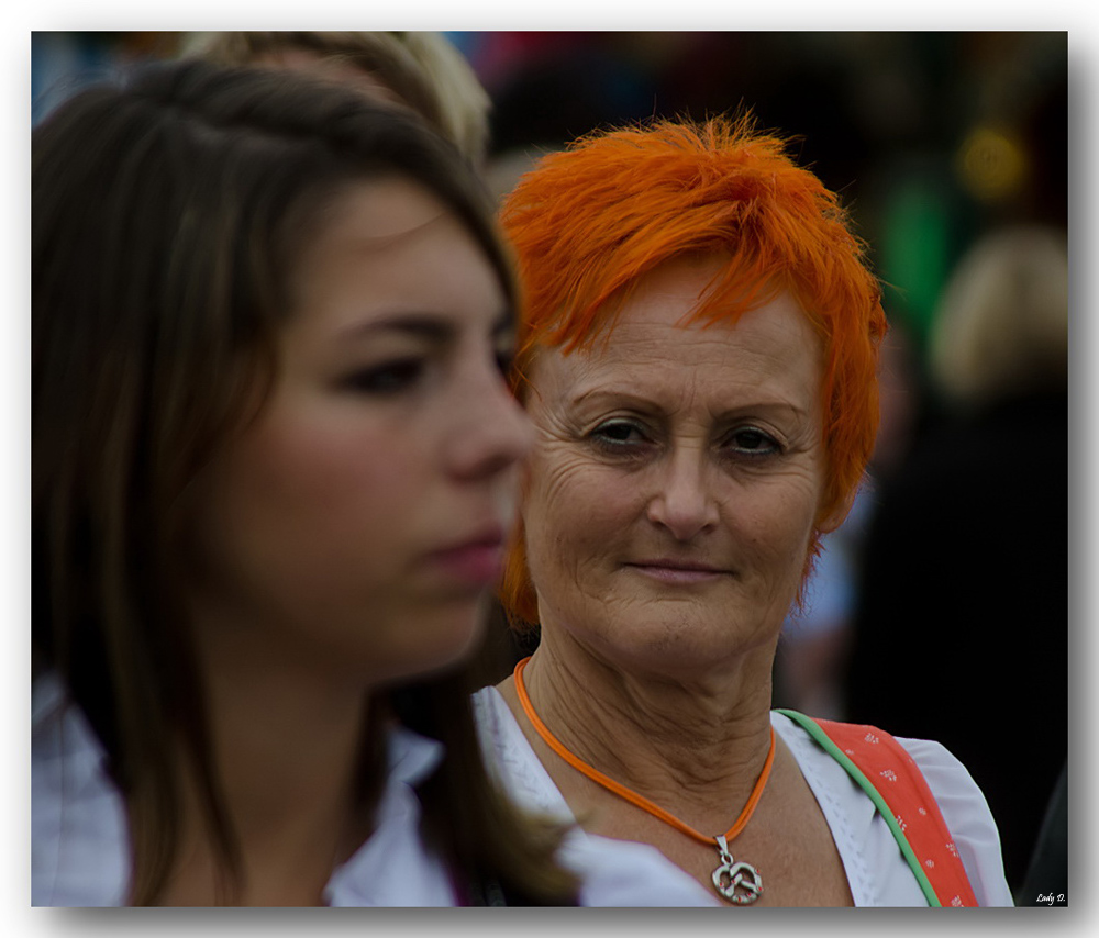 die Farbe war in... auf da Wiesn