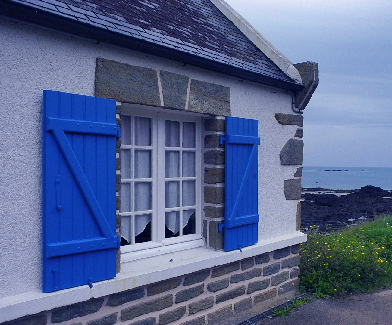 Die Farben der Bretagne "Blau"