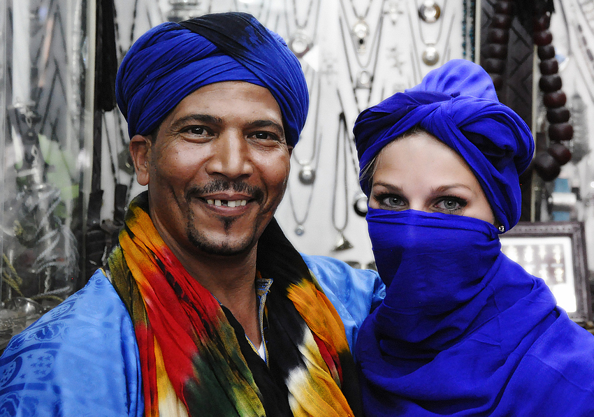 Die Farben der Tuaregs