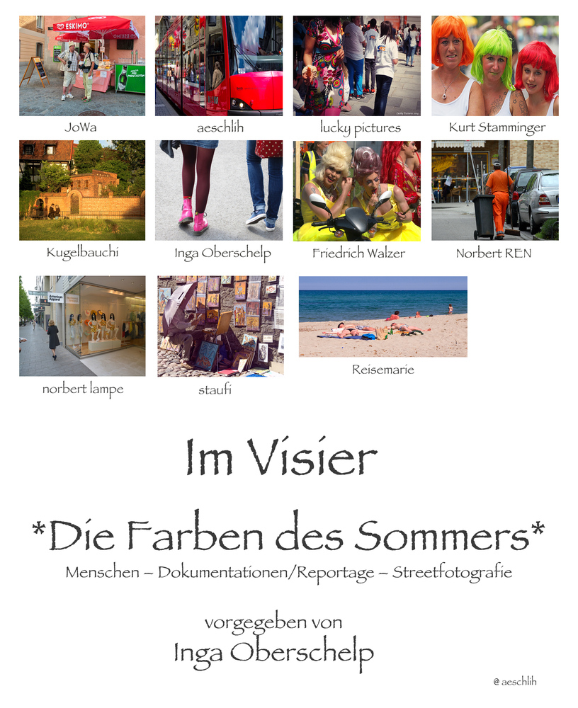 *Die Farben des Sommers* Collage von aeschlih