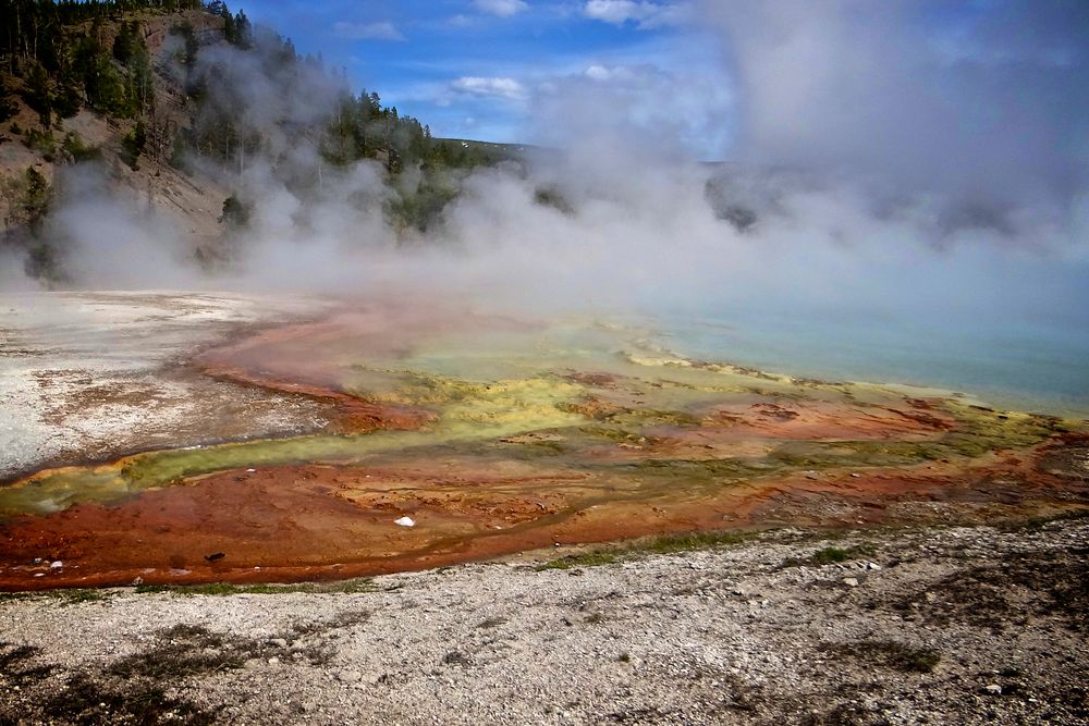 Die Farben des Yellowstone NP