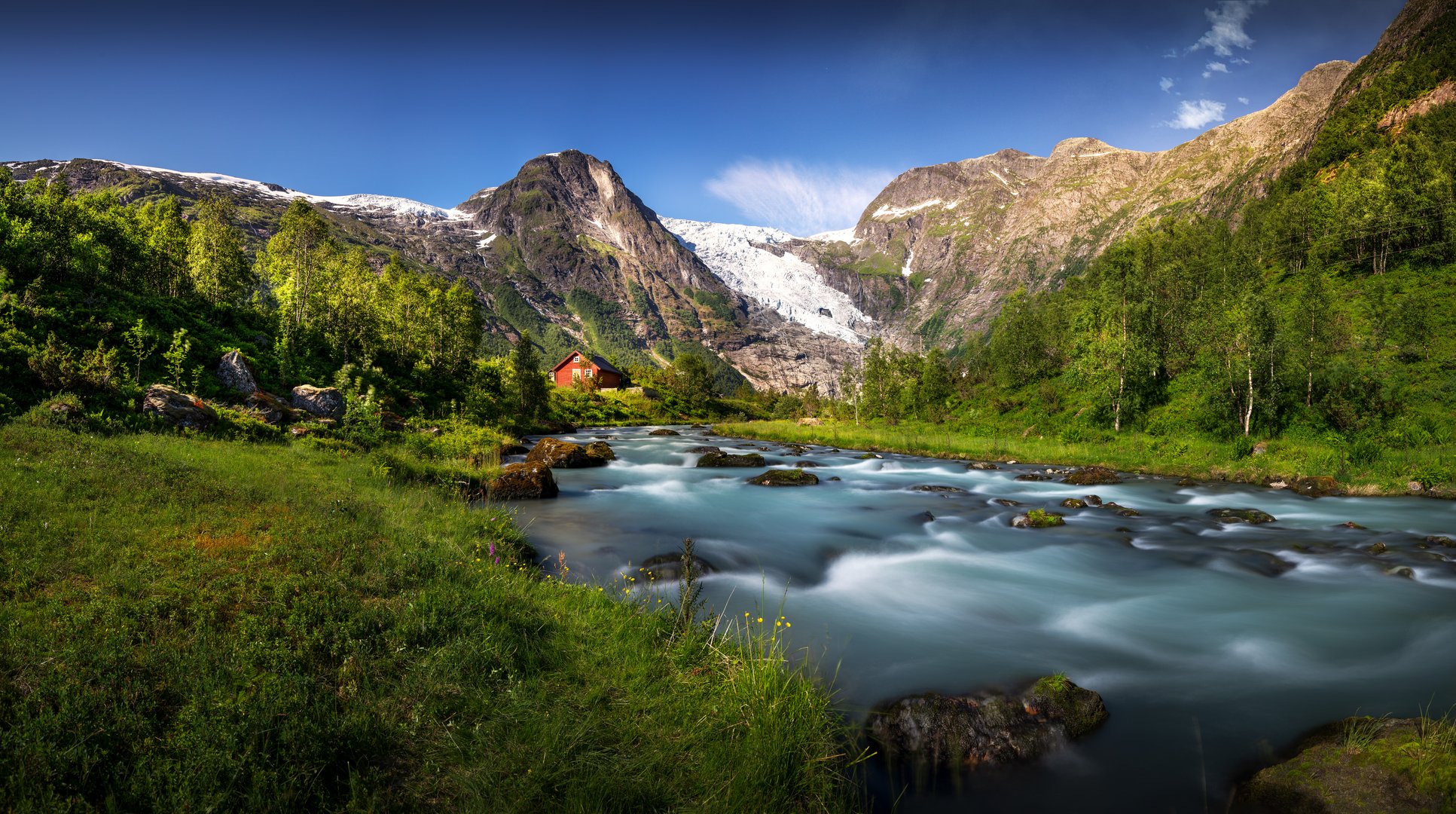 Die Farben Norwegens