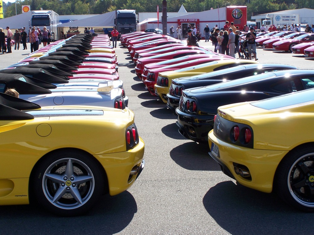 die Farben von Ferrari