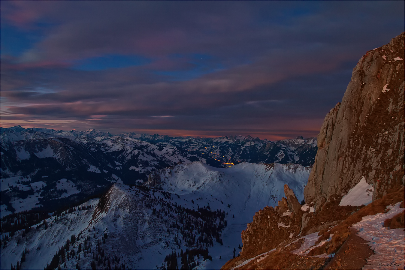 Die Farben vor Sonnenaufgang