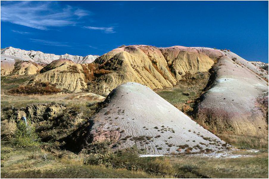 Die Farbenpracht der Badlands