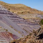 die Farbenpracht der Corillera de los Frailes