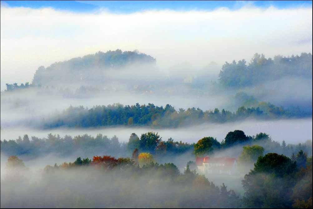 Die Farbenpracht des Herbstes