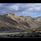 Die farbigen Berge von Landmannalaugar, Central Iceland