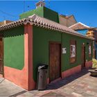 Die farbigen Häuser von Los Llanos