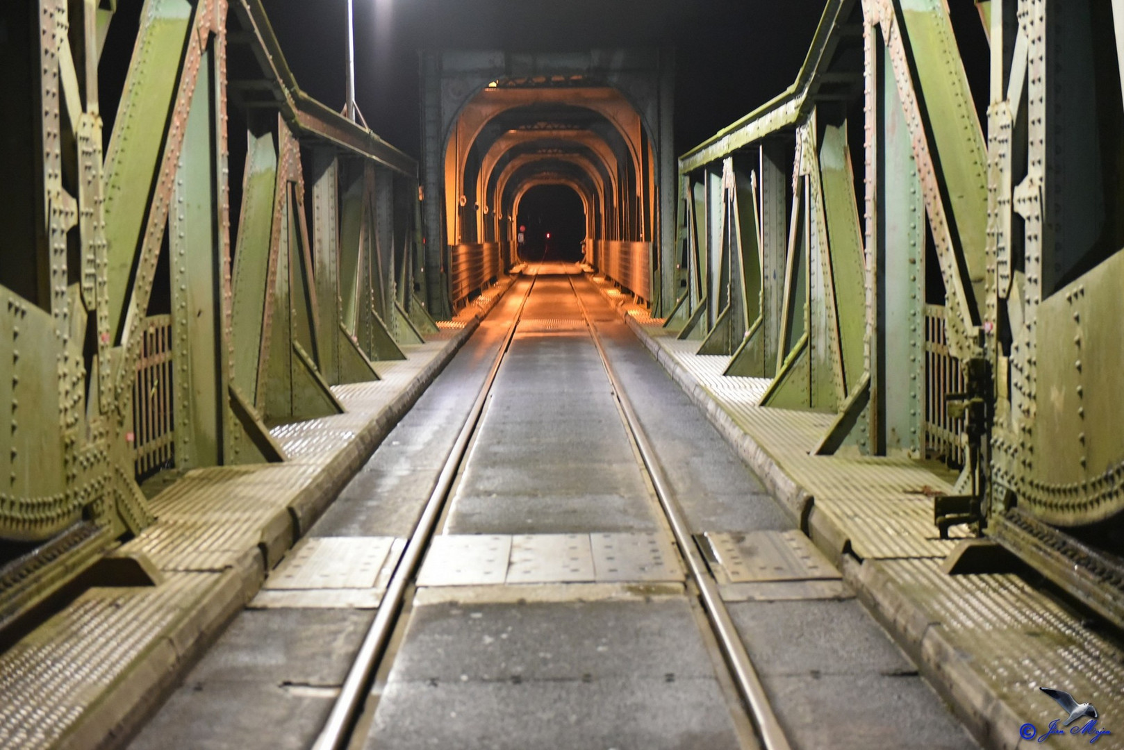 Die fast 100 jährige Schleibrücke Lindaunis