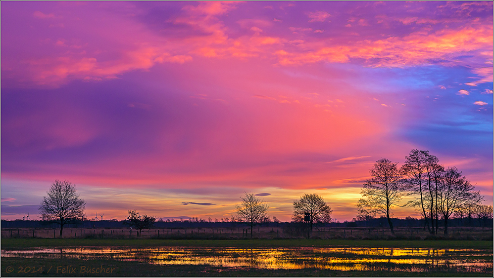 Die Faszination der Farben am morgendlichen HImmel