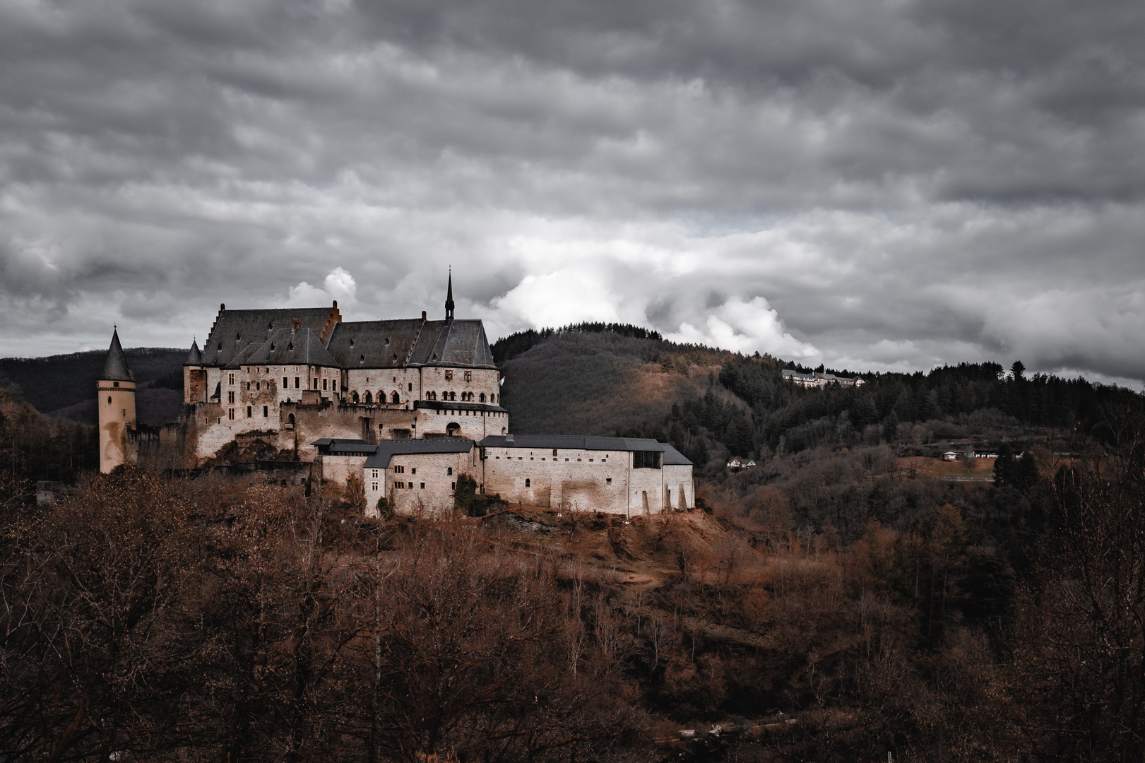 Die faszinierende Höhenburg Vianden, Luxemburg