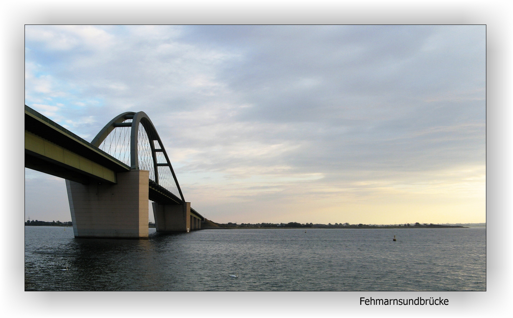 Die Fehmarnsundbrücke